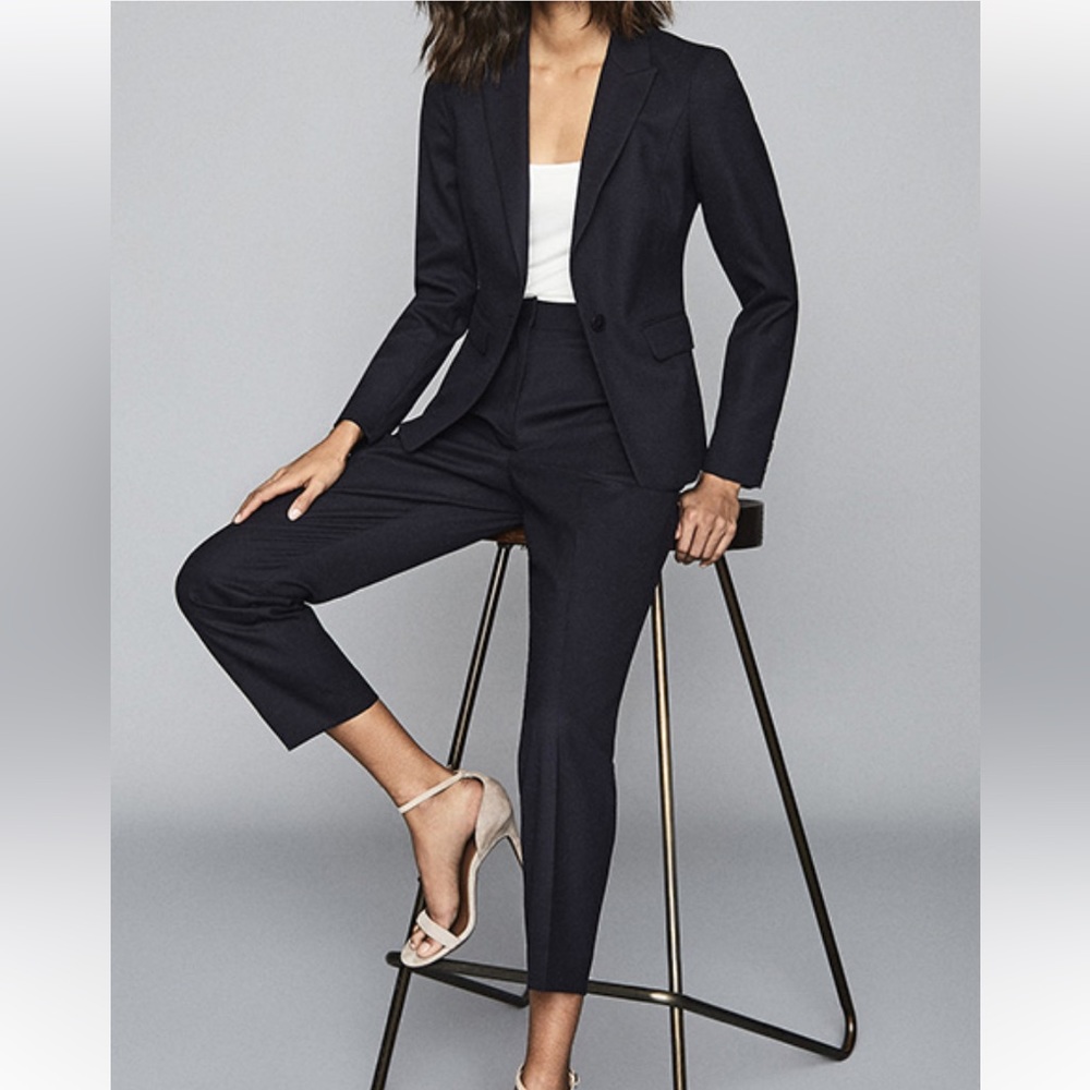 Reiss Hartley Navy work pants